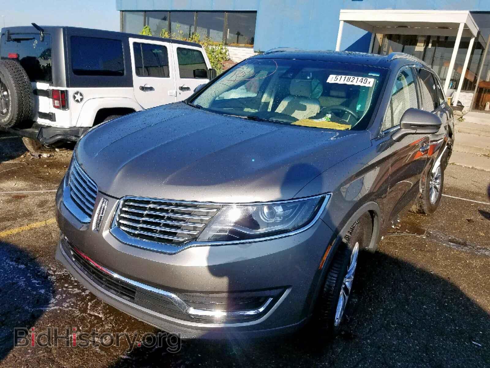 2016 LINCOLN MKX SELECT - VIN: 2LMTJ6KR5GBL71527 - Фото 2