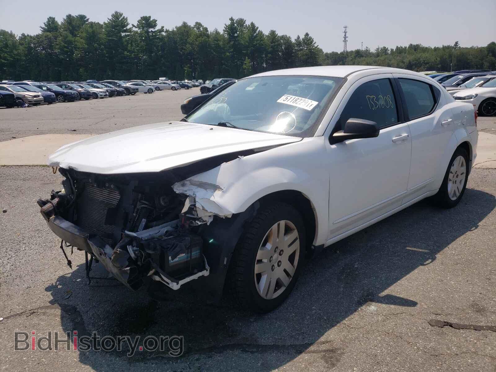 2011 DODGE AVENGER - VIN: 1B3BD4FB5BN554008 - Фото 2