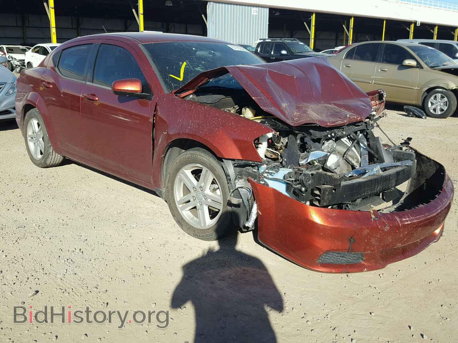 Фотография 1C3CDZCB3CN207173 - DODGE AVENGER 2012