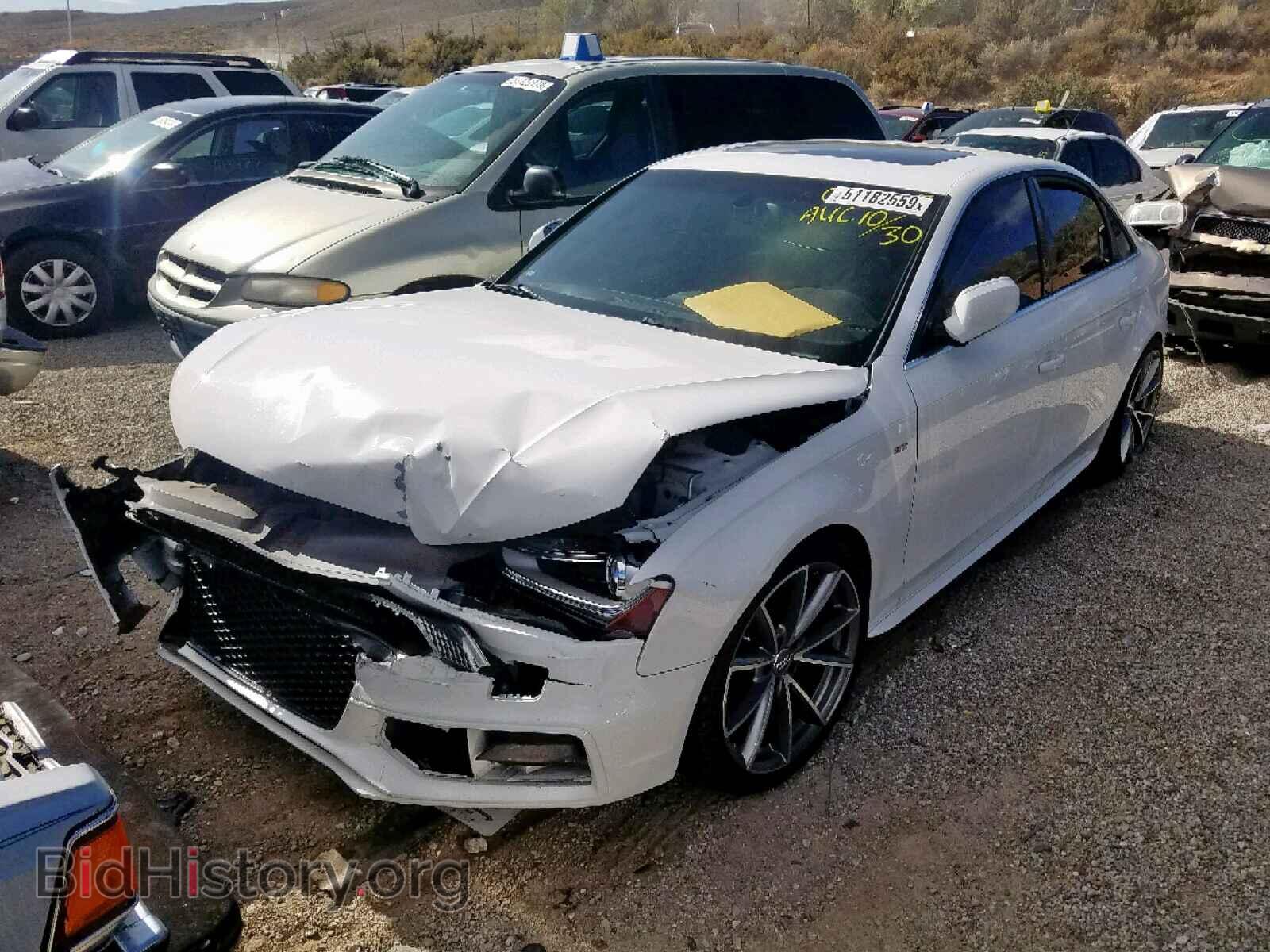 2014 AUDI A4 - VIN: WAUFFAFL6EN035455 - Фото 2