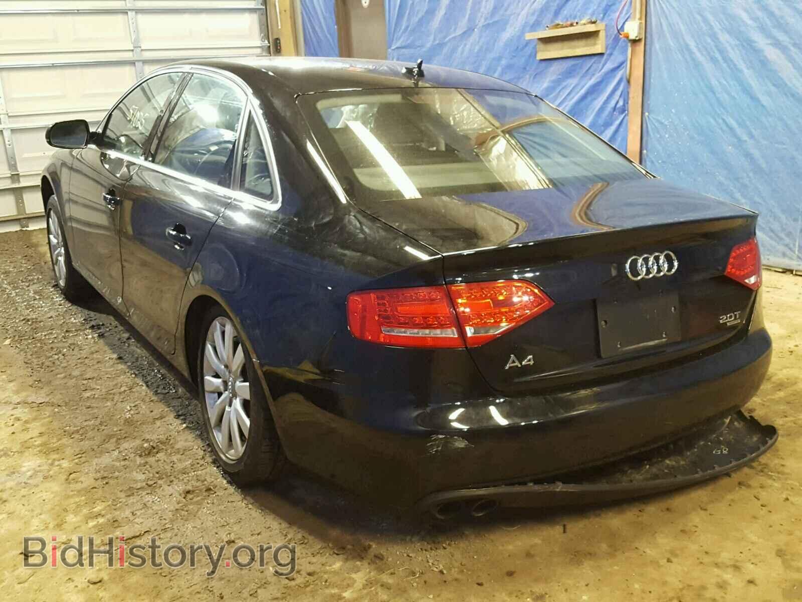 2012 AUDI A4 - VIN: WAUBFAFL2CN009317 - Photo 3