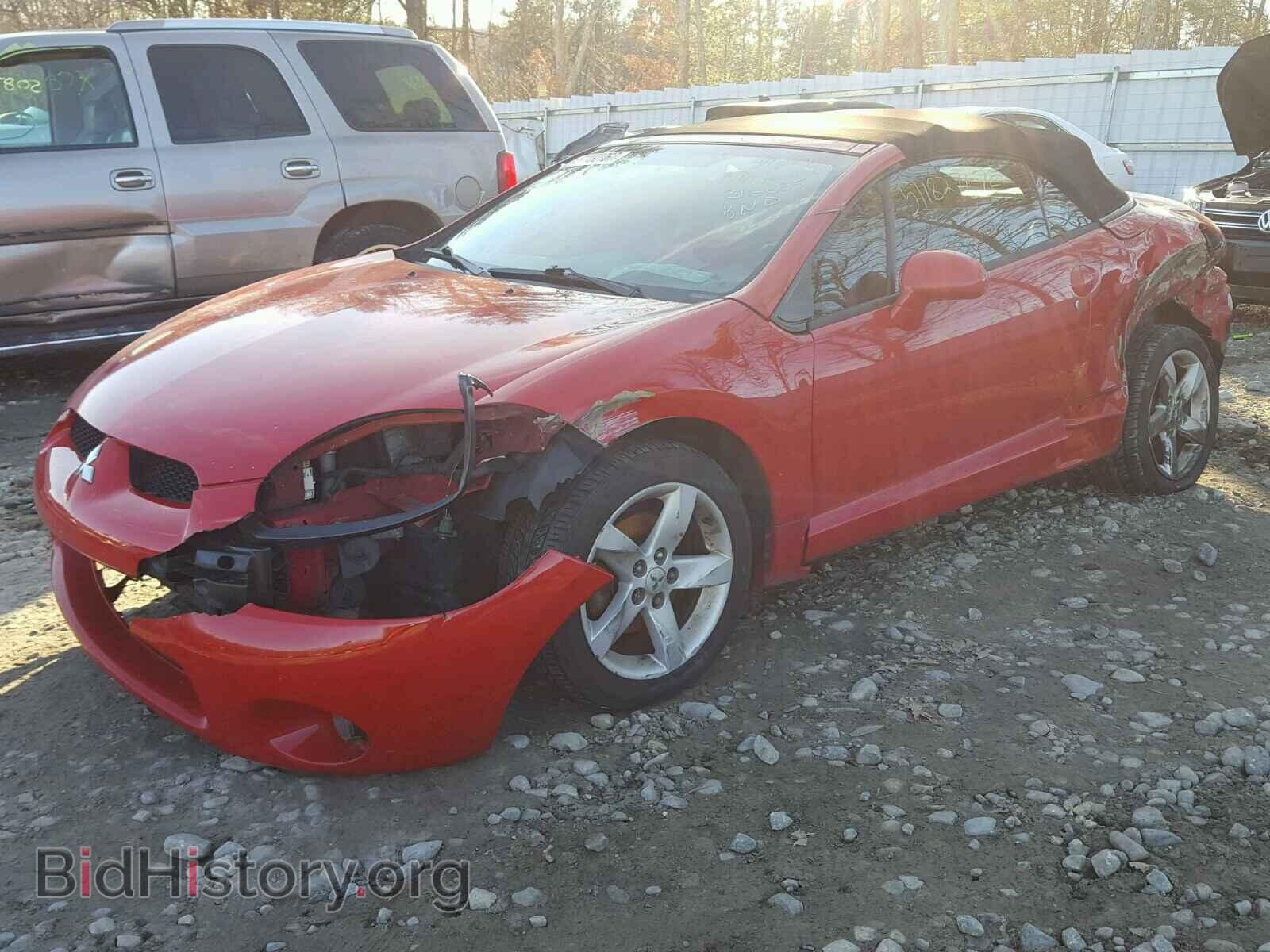 2007 MITSUBISHI ECLIPSE - VIN: 4A3AL25F07E018674 - Photo 2