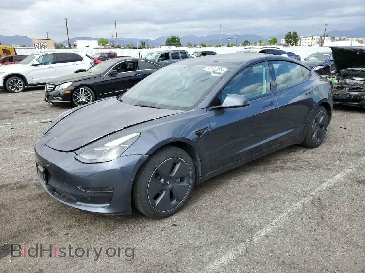 Фотография 5YJ3E1EB6NF275282 - TESLA MODEL 3 2022