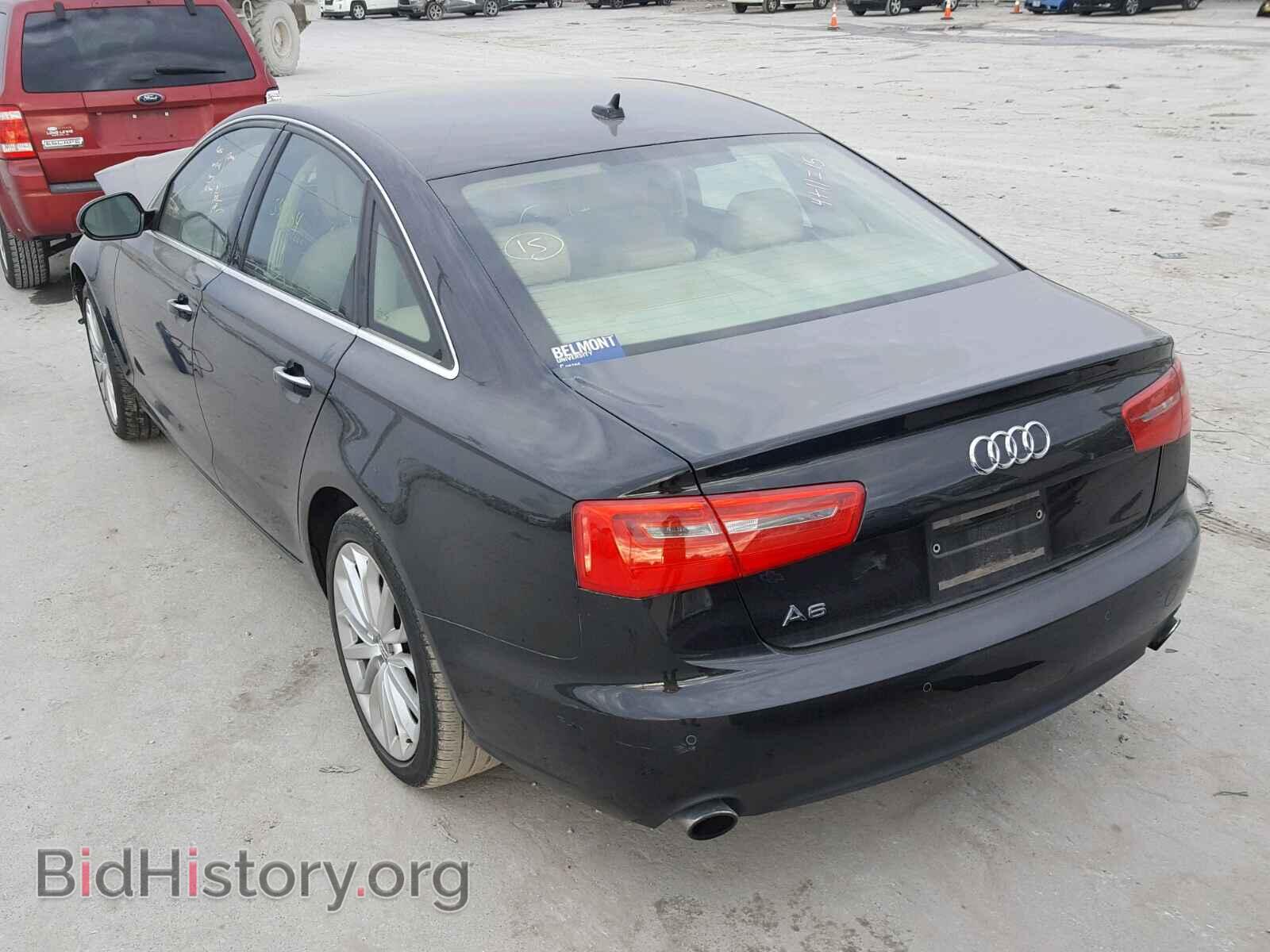 2014 AUDI A6 - VIN: WAUGFAFCXEN145512 - Фото 3