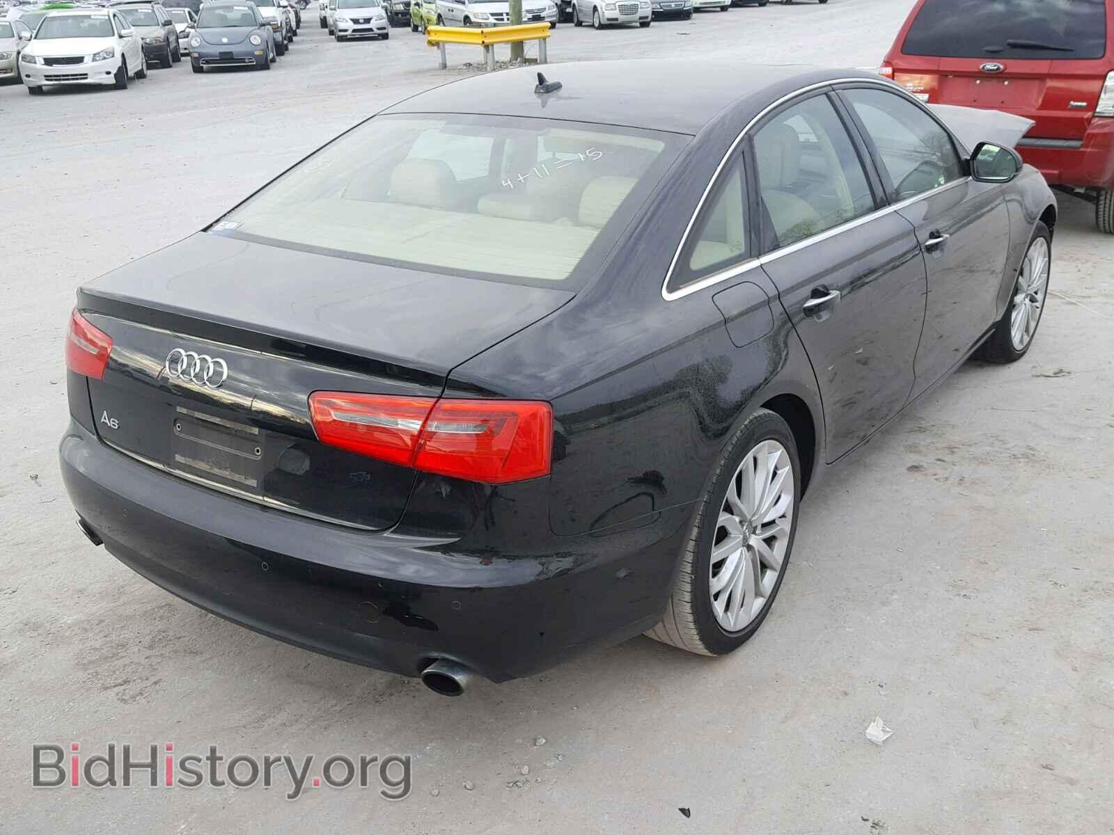 2014 AUDI A6 - VIN: WAUGFAFCXEN145512 - Фото 4