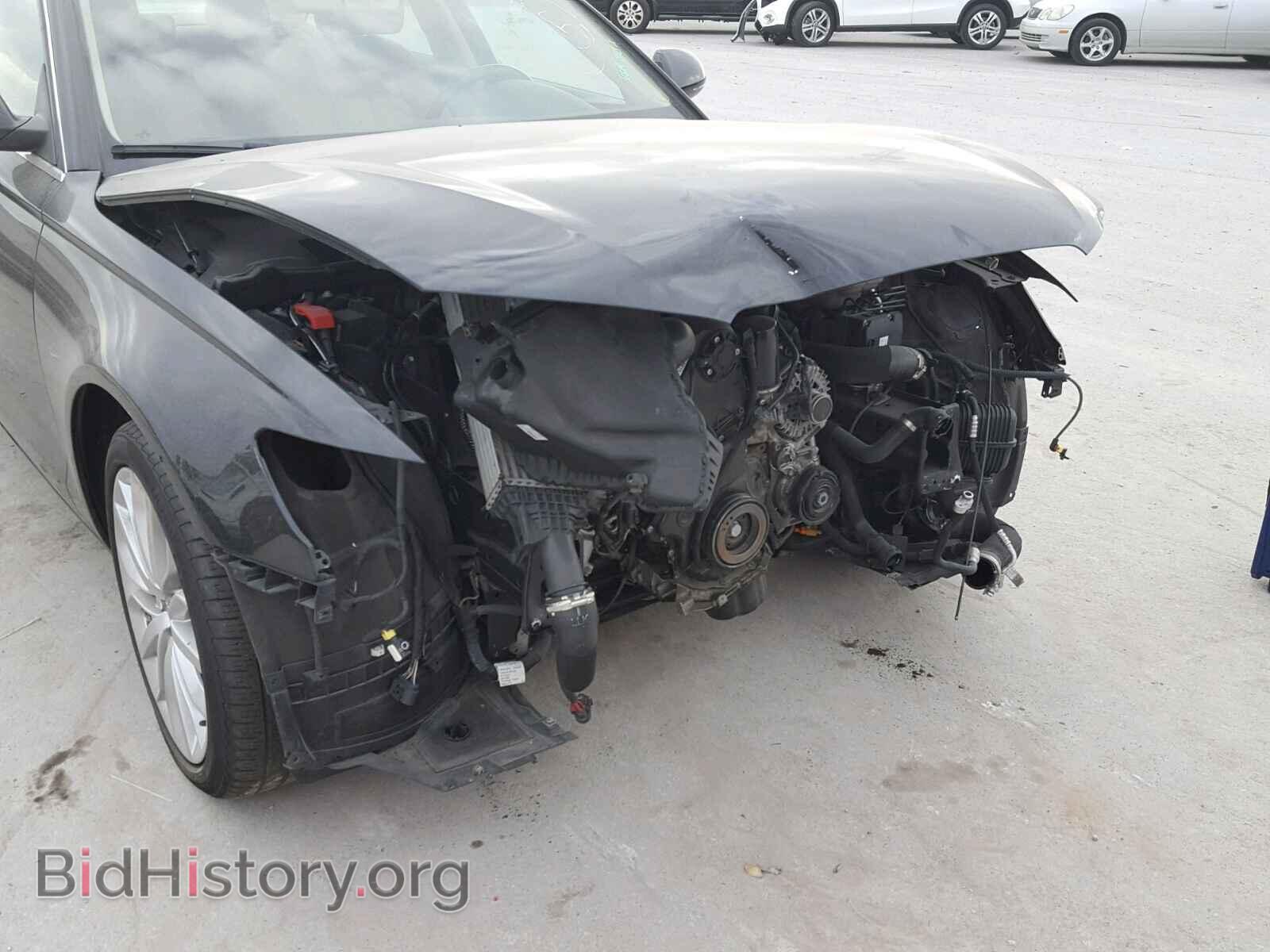 2014 AUDI A6 - VIN: WAUGFAFCXEN145512 - Фото 9