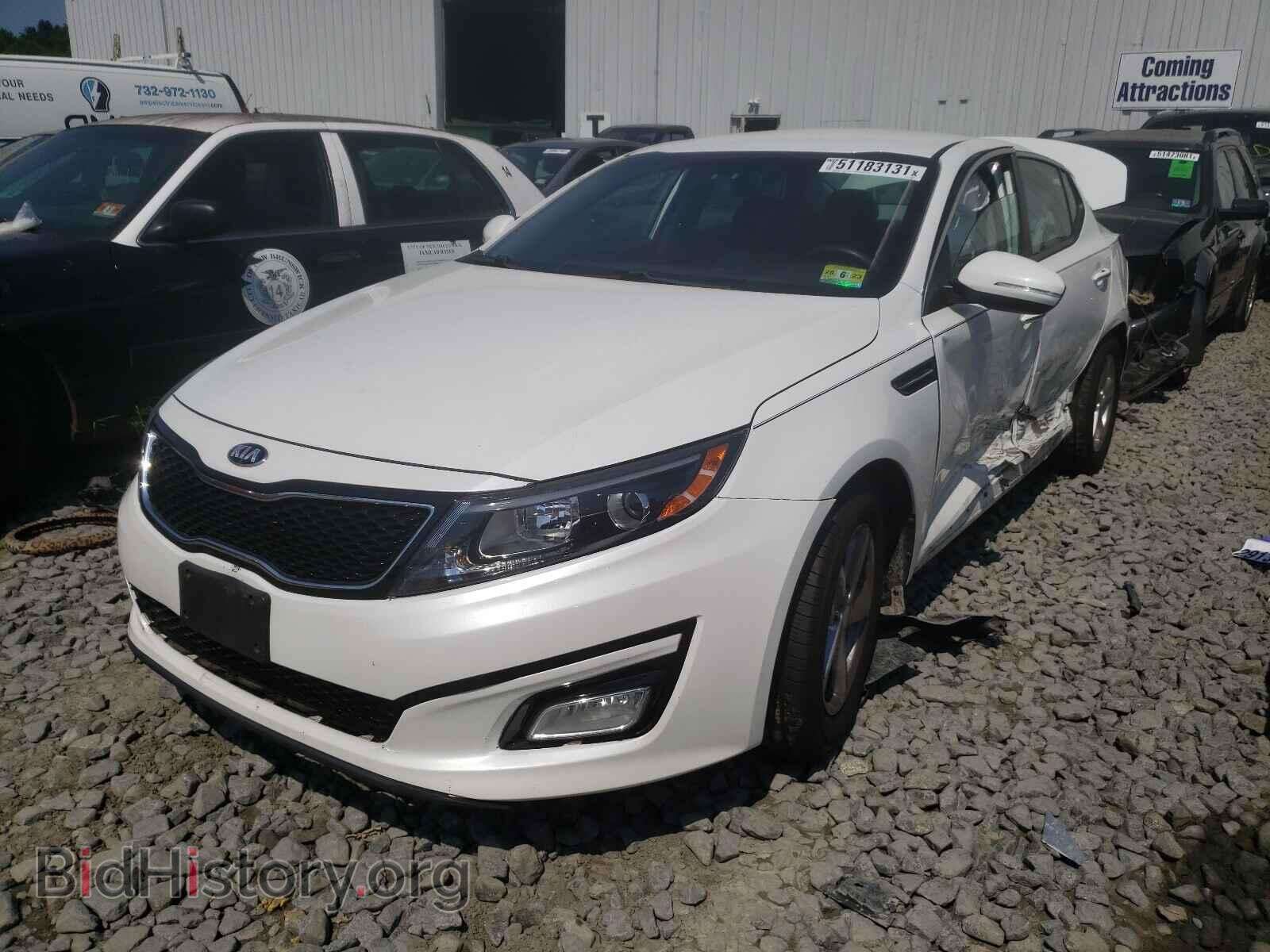 2015 KIA OPTIMA - VIN: 5XXGM4A76FG354585 - Фото 2