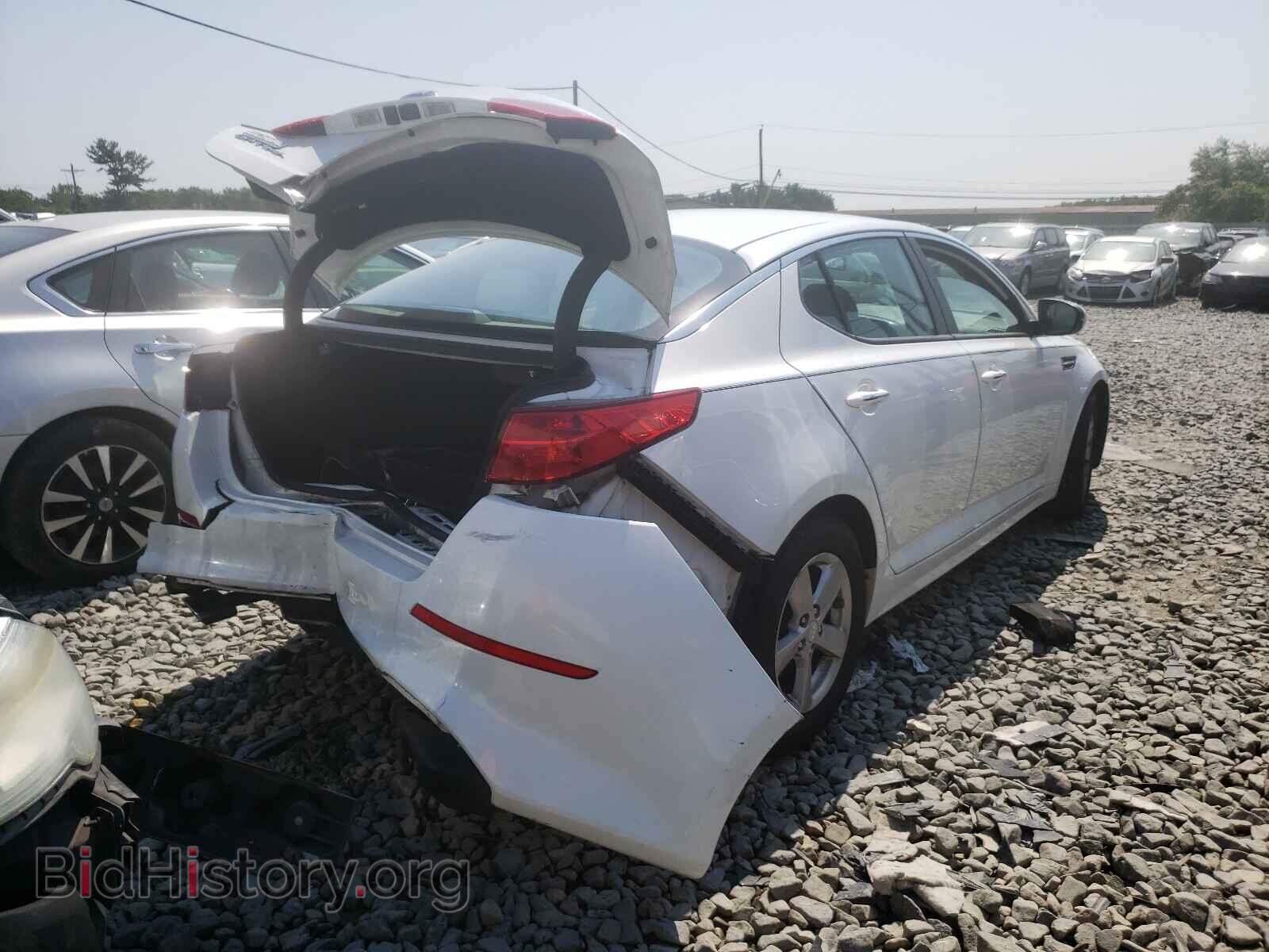 2015 KIA OPTIMA - VIN: 5XXGM4A76FG354585 - Фото 4