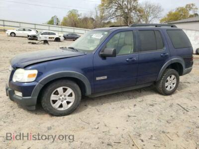 2007 Ford EXPLORER XLT, blue — VIN 1FMEU73E77UB77394, Copart