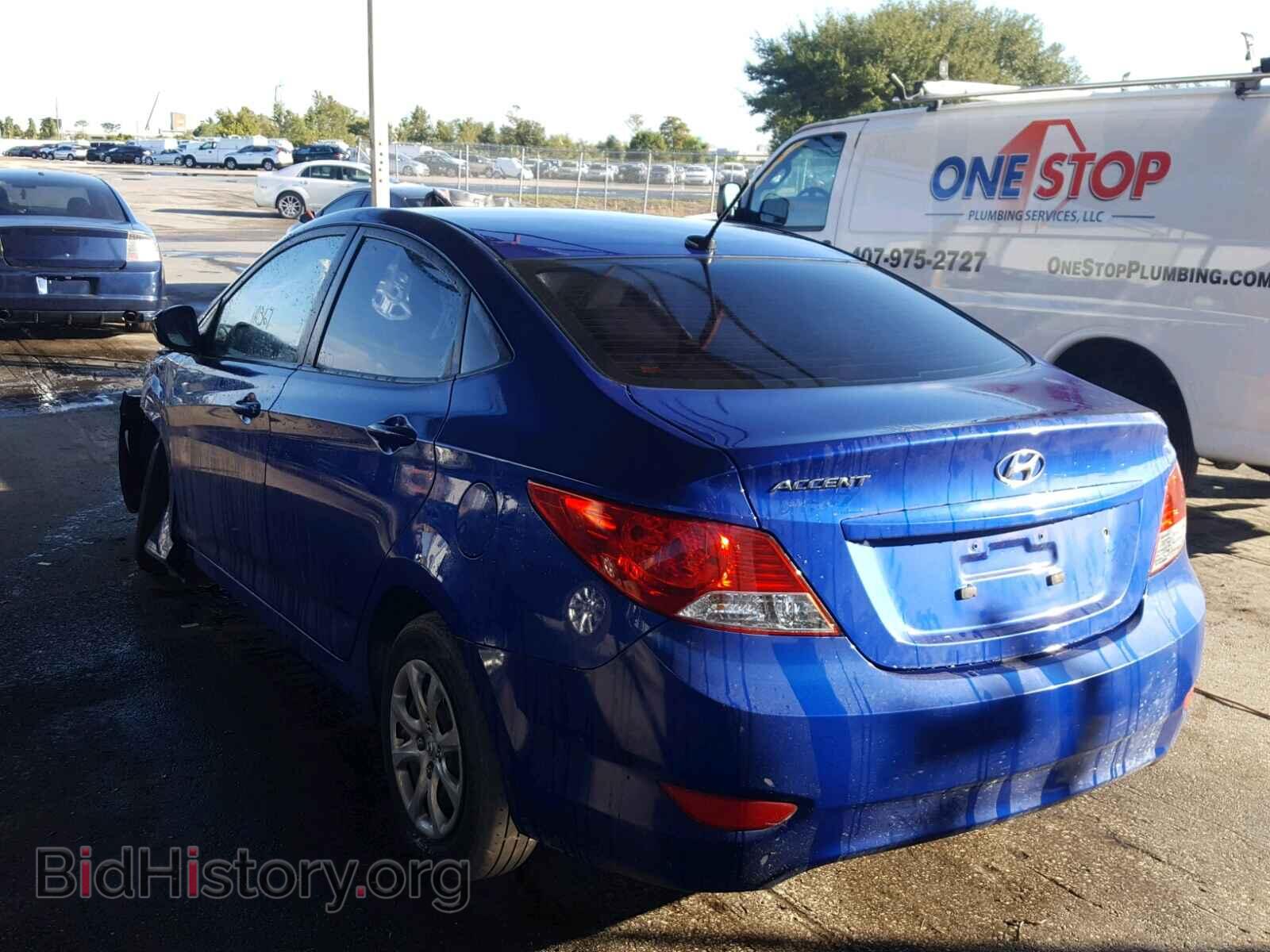 2013 HYUNDAI ACCENT - VIN: KMHCT4AE2DU404062 - Фото 3
