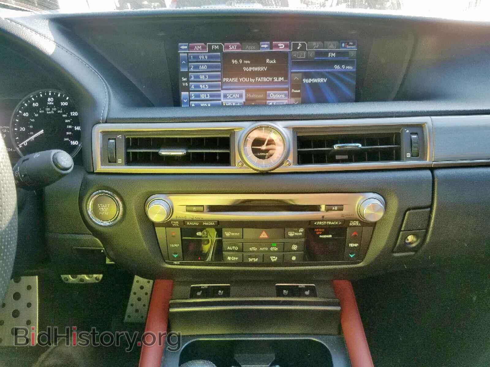 2014 LEXUS GS350 - VIN: JTHCE1BL5E5028185 - Фото 9