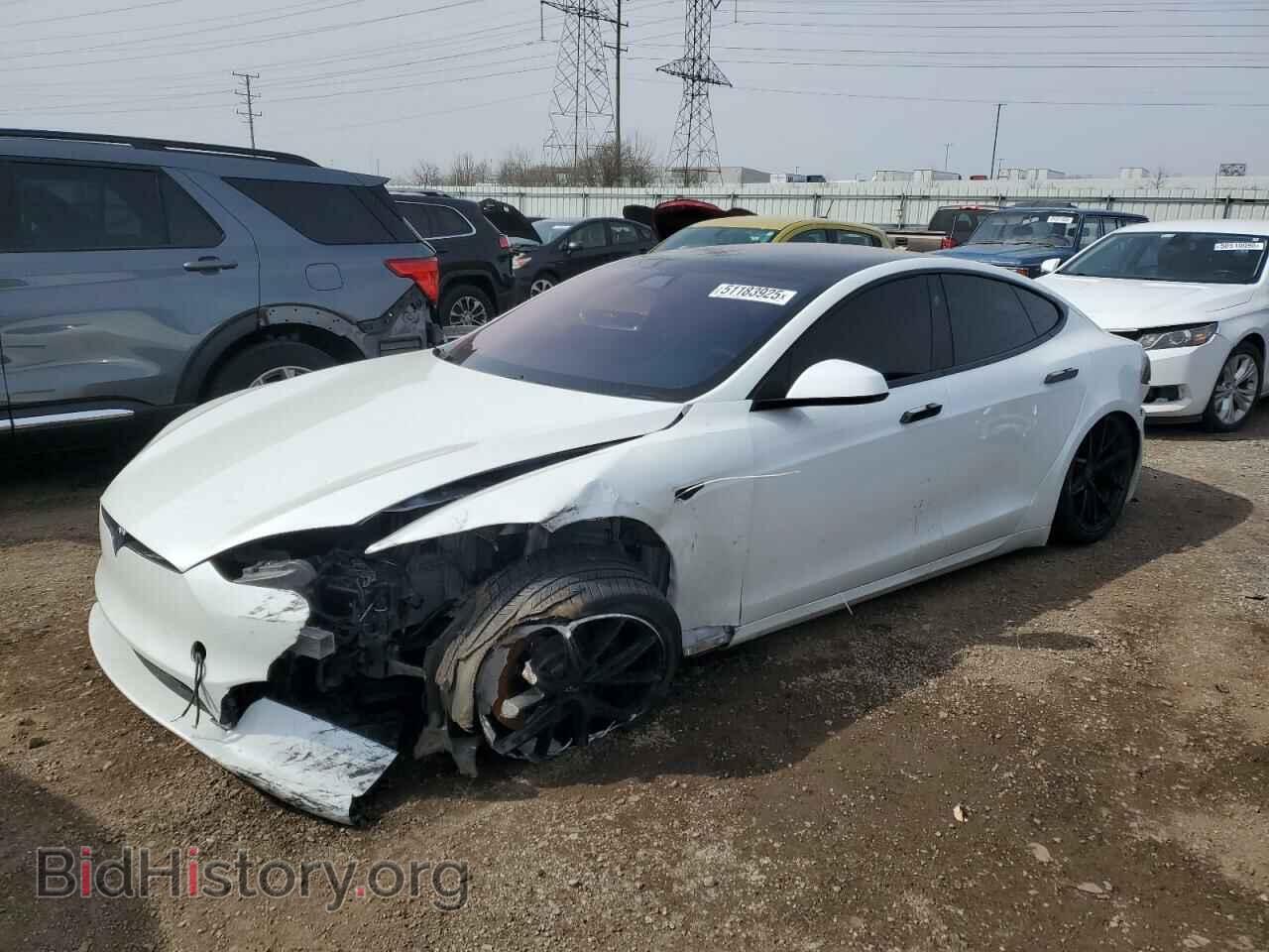 Photo 5YJSA1E57NF473919 - TESLA MODEL S 2022