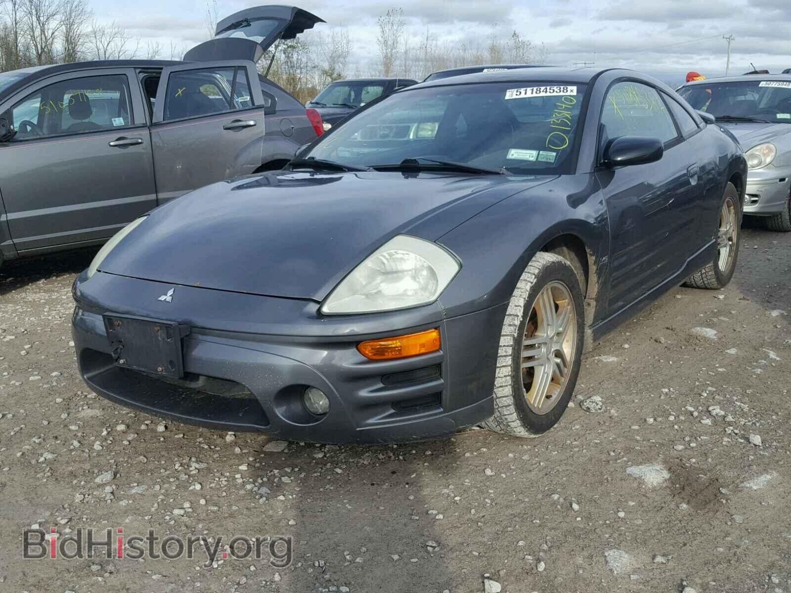 2003 MITSUBISHI ECLIPSE - VIN: 4A3AC84H43E210406 - Фото 2