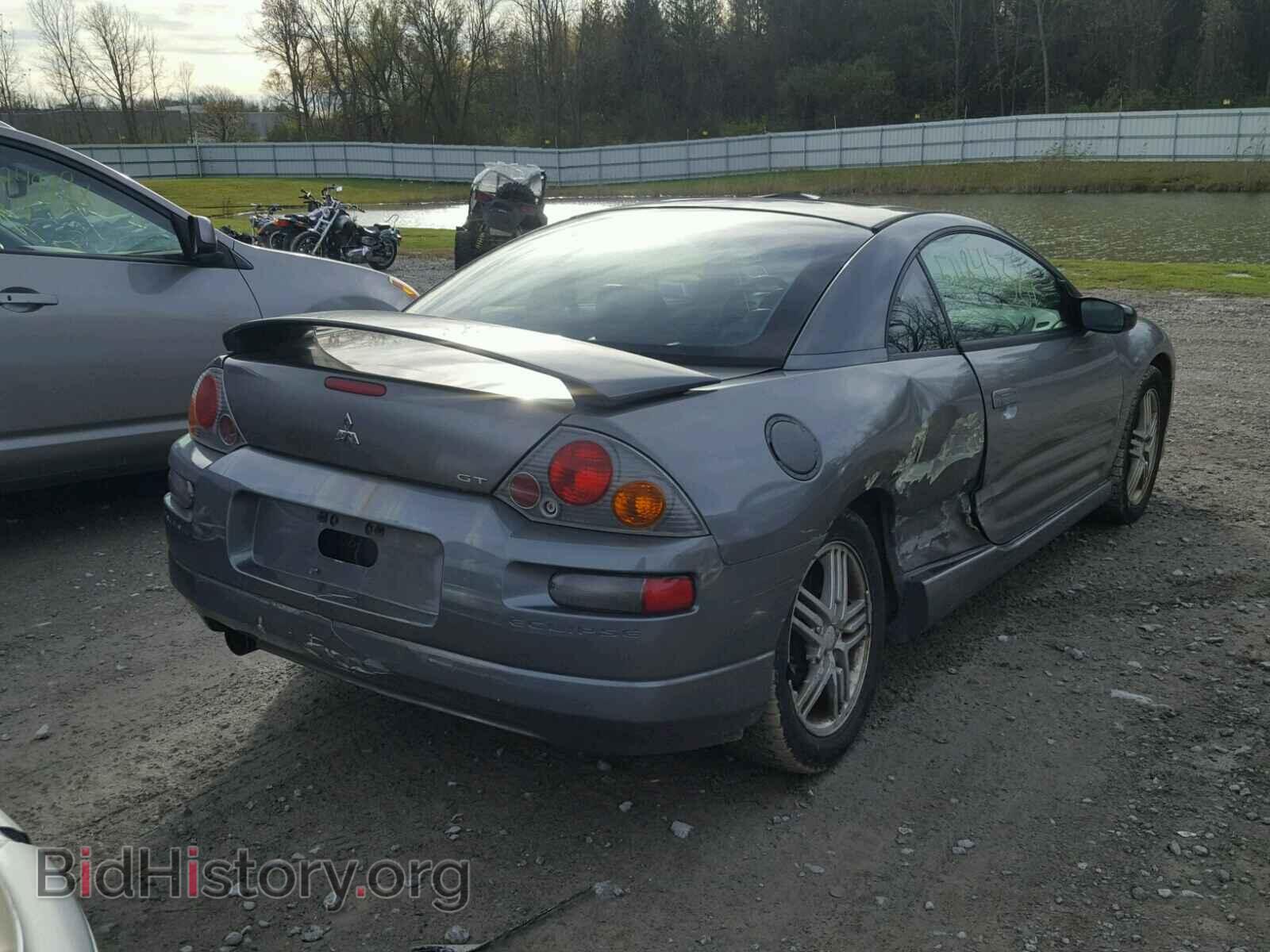 2003 MITSUBISHI ECLIPSE - VIN: 4A3AC84H43E210406 - Фото 4