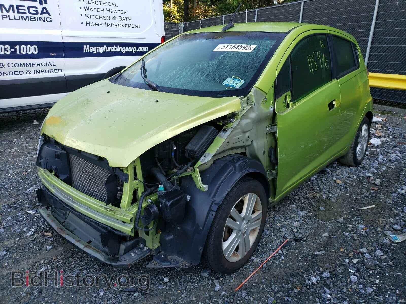 2014 CHEVROLET SPARK - VIN: KL8CD6S92EC411835 - Фото 2