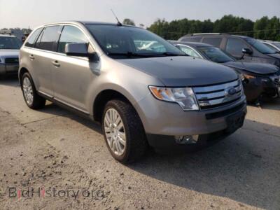 2008 Ford EDGE, silver — VIN 2FMDK49C38BA83560, Copart