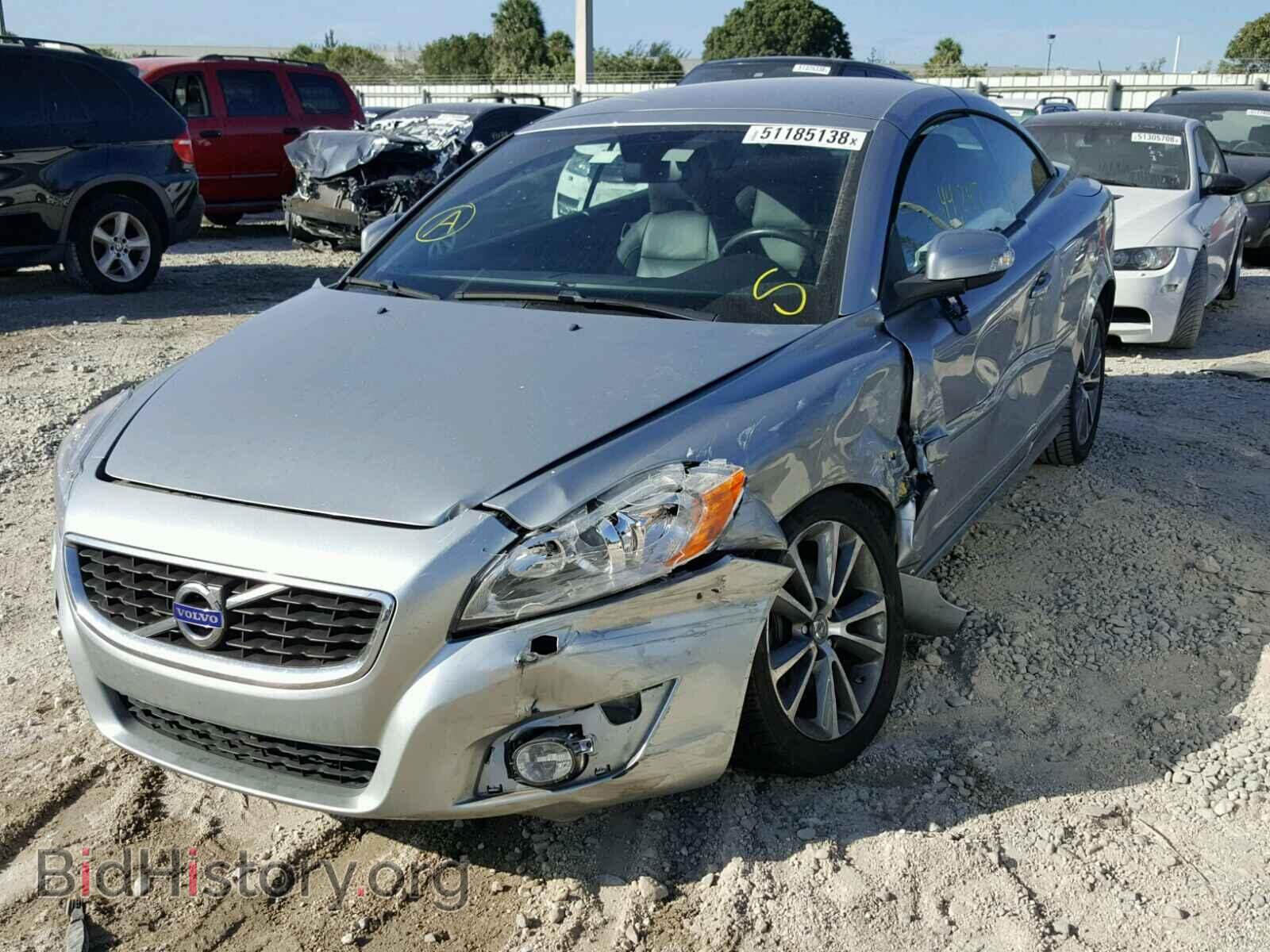 2013 VOLVO C70 - VIN: YV1672MC7DJ141471 - Фото 2