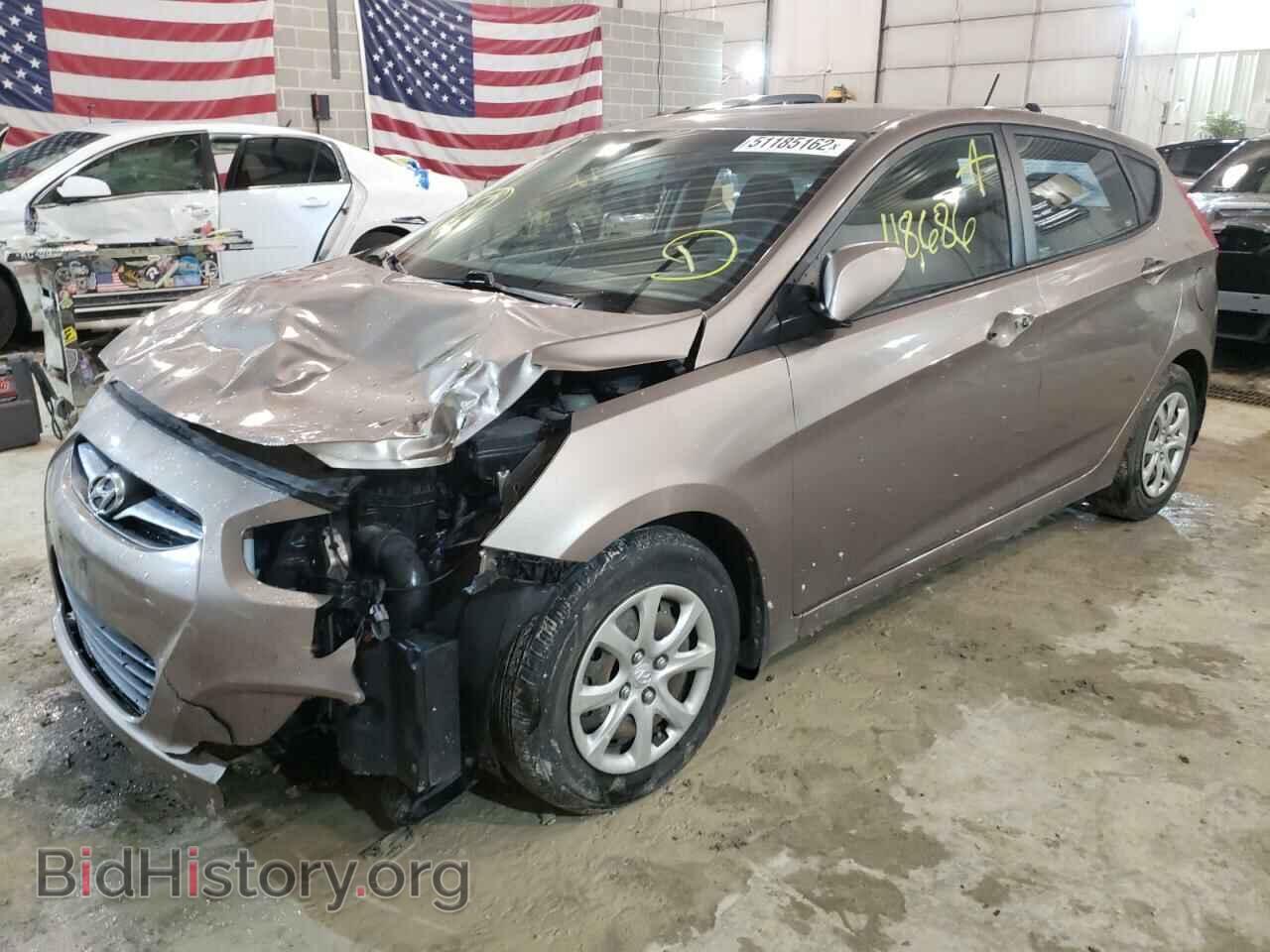 2013 HYUNDAI ACCENT - VIN: KMHCT5AE3DU068962 - Фото 2