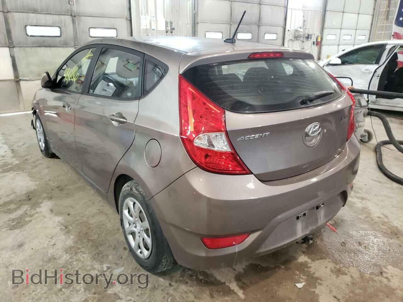 2013 HYUNDAI ACCENT - VIN: KMHCT5AE3DU068962 - Фото 3