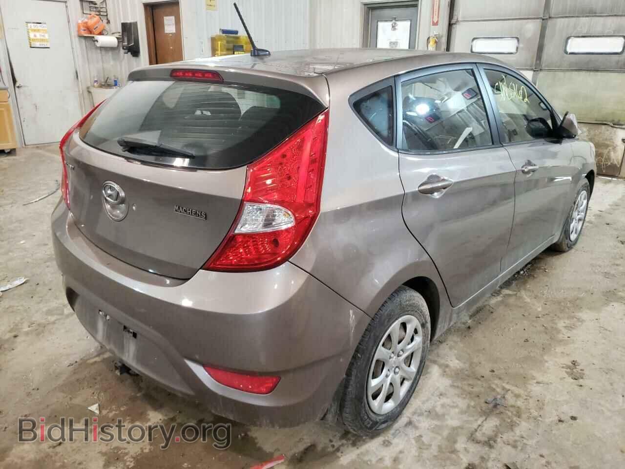 2013 HYUNDAI ACCENT - VIN: KMHCT5AE3DU068962 - Фото 4