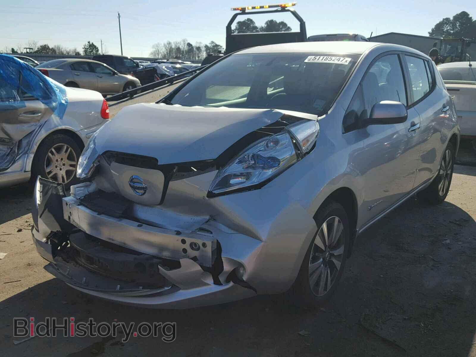 2015 NISSAN LEAF - VIN: 1N4AZ0CP2FC307590 - Фото 2