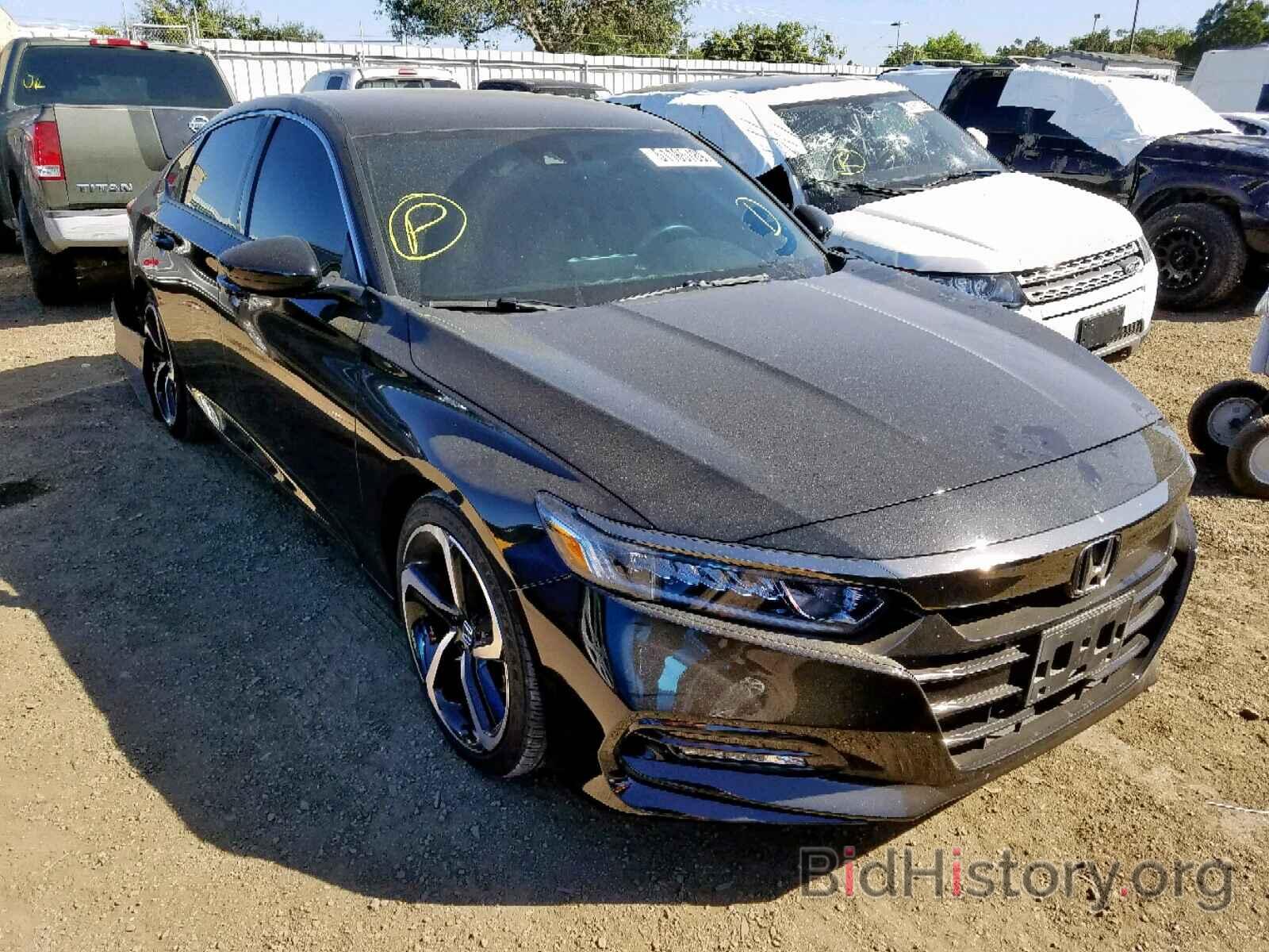 Photo 1HGCV1F33JA074855 - HONDA ACCORD SPO 2018