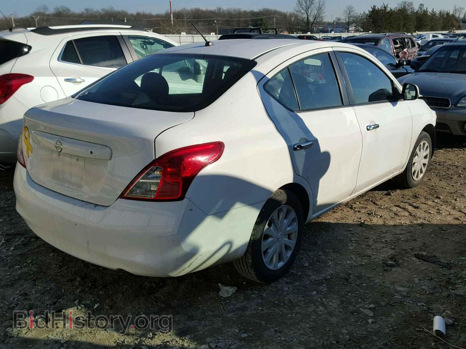 2012 NISSAN VERSA - VIN: 3N1CN7AP2CL820965 - Фото 4