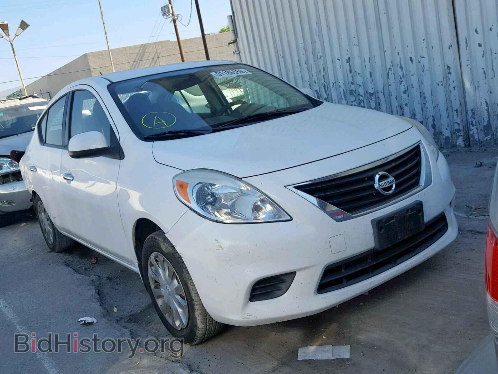 Фотография 3N1CN7AP1CL828376 - NISSAN VERSA 2012