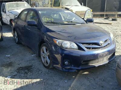2013 Toyota COROLLA BA, синий — VIN 2T1BU4EE0DC108350, Copart
