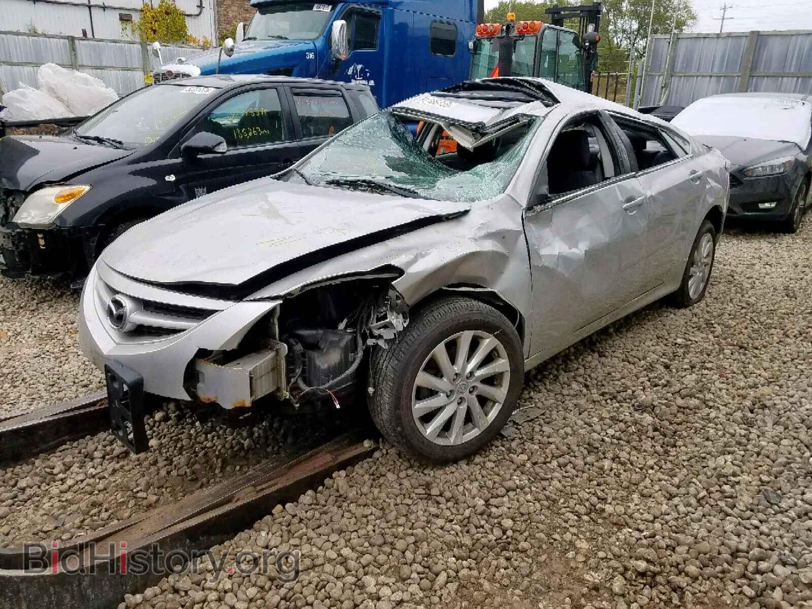 2011 MAZDA 6 - VIN: 1YVHZ8CH1B5M07477 - Фото 2