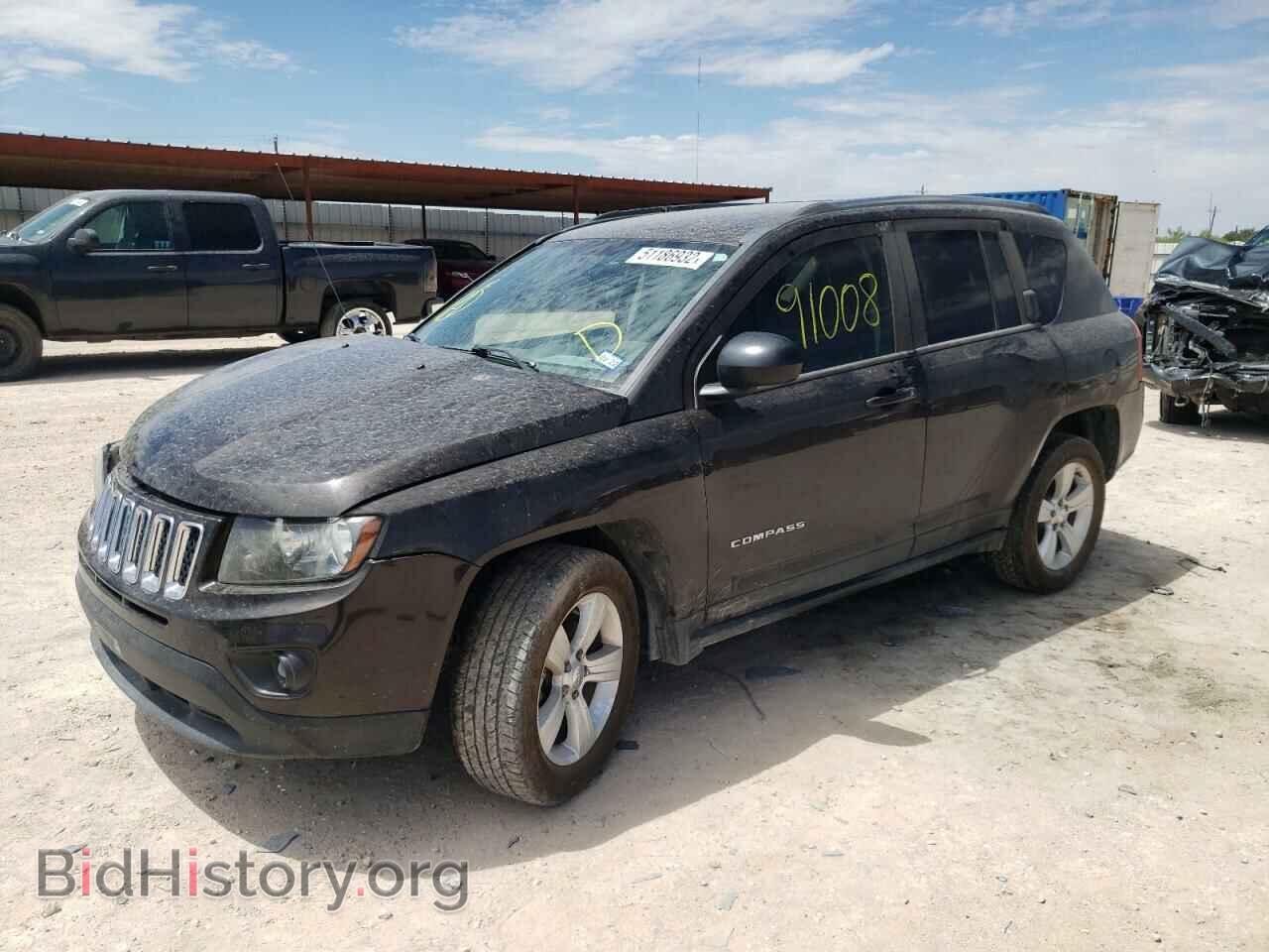 2014 JEEP COMPASS - VIN: 1C4NJDBB6ED673934 - Фото 2