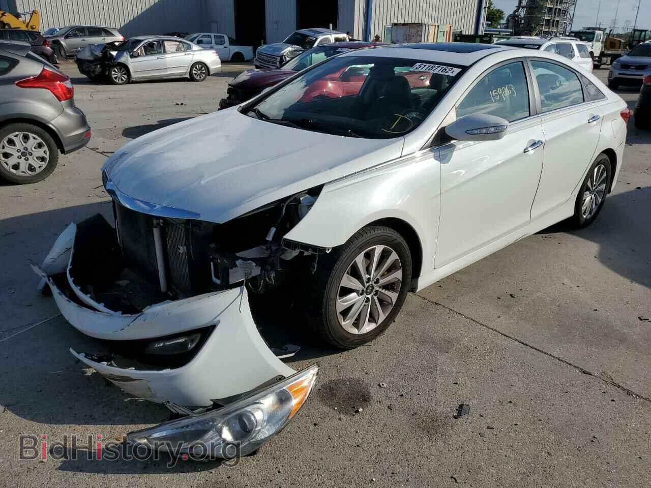 2014 HYUNDAI SONATA - VIN: 5NPEC4AB8EH884459 - Фото 2
