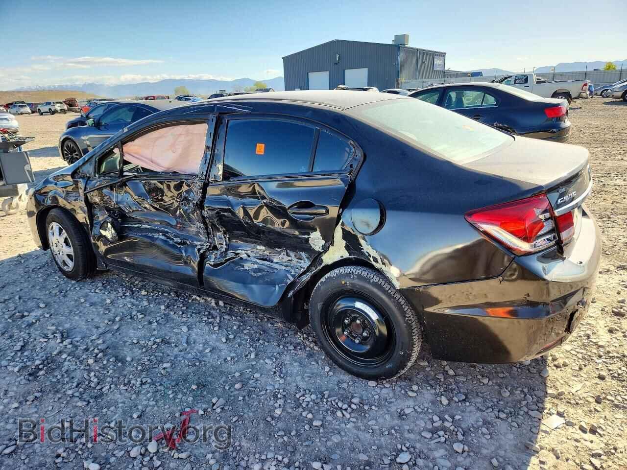 2013 HONDA CIVIC - VIN: 2HGFB2F51DH580087 - Фото 2