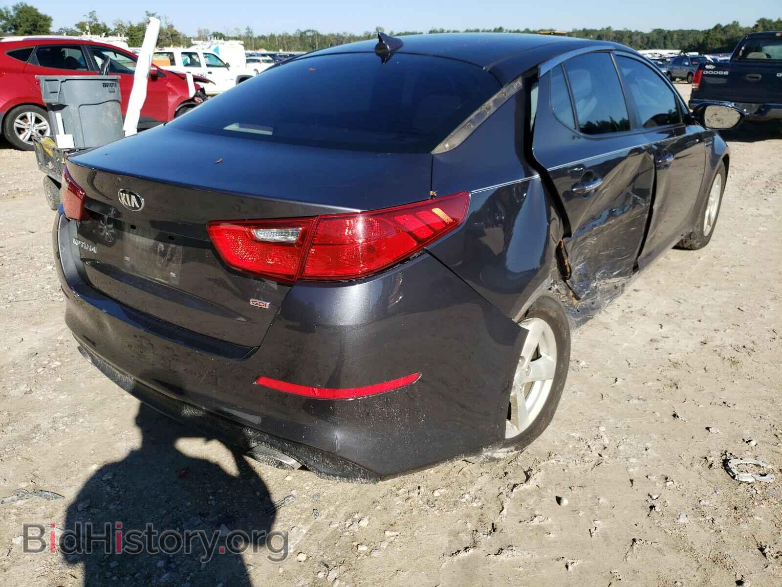 2015 KIA OPTIMA - VIN: KNAGM4A75F5636993 - Photo 4