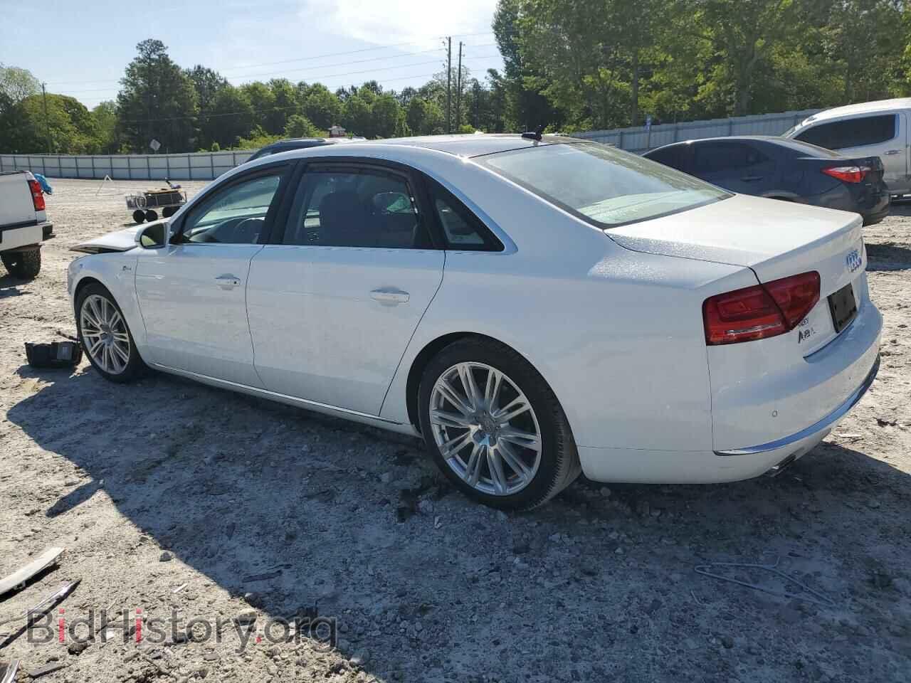 2013 AUDI A8 - VIN: WAURGAFD5DN003730 - Фото 2
