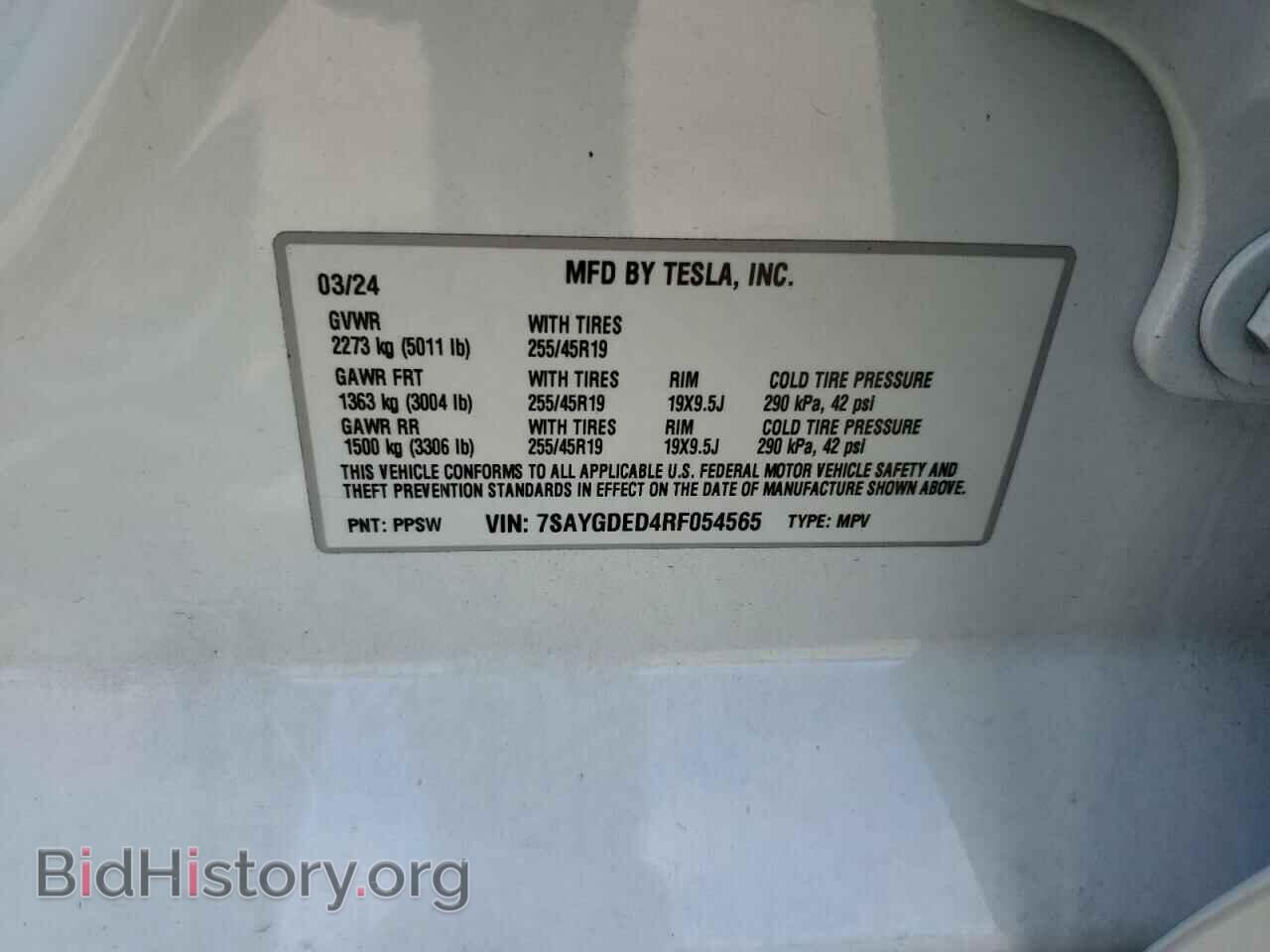 2024 TESLA MODEL Y - VIN: 7SAYGDED4RF054565 - Photo 16