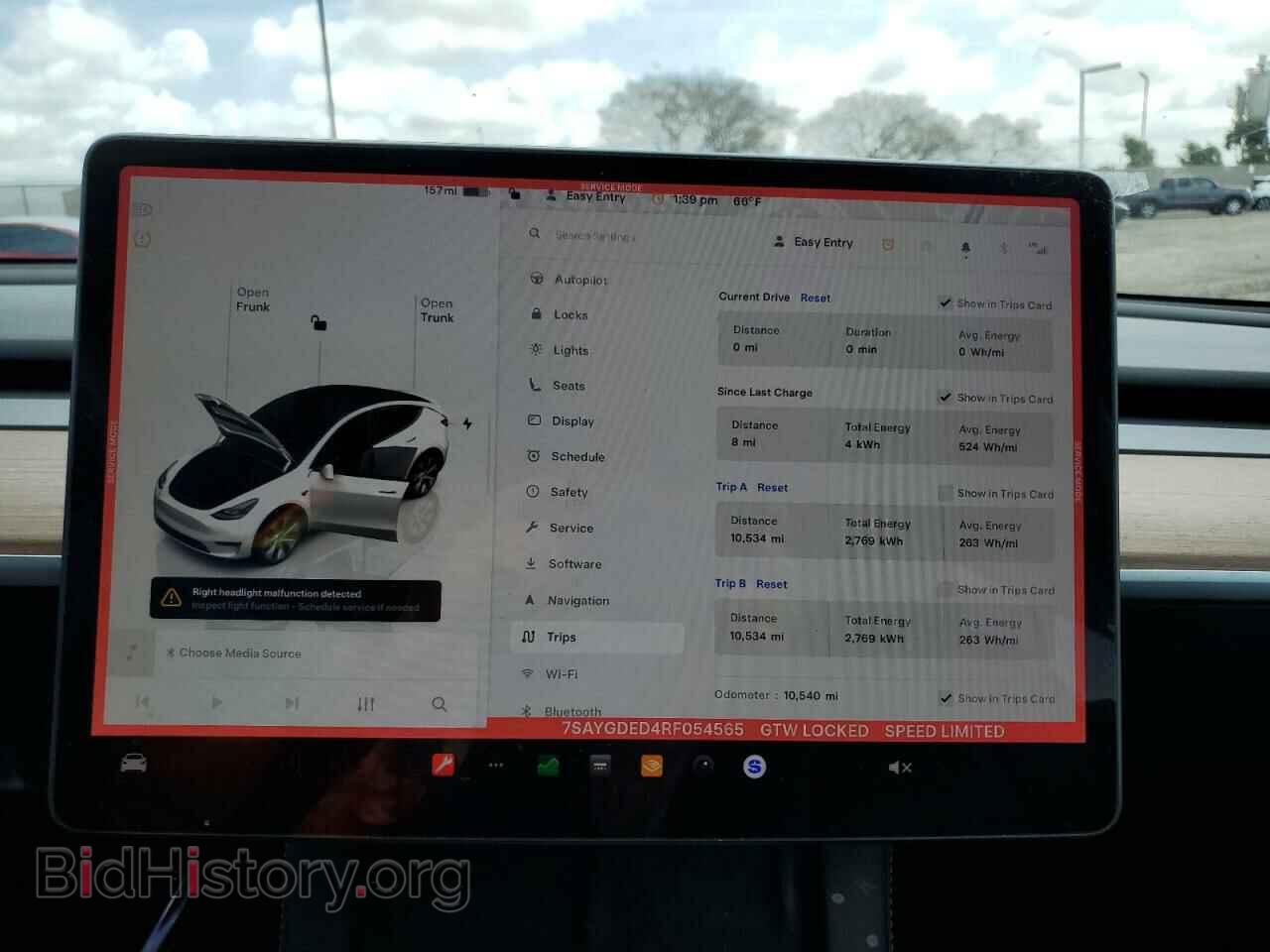 2024 TESLA MODEL Y - VIN: 7SAYGDED4RF054565 - Photo 9