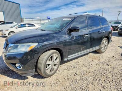 2013 Nissan PATHFINDER S, black — VIN 5N1AR2MM2DC680678, Copart