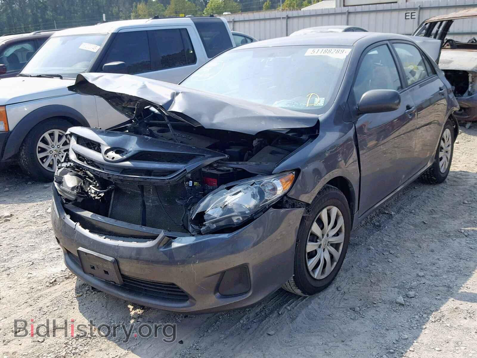 2012 TOYOTA COROLLA BA - VIN: 2T1BU4EE3CC906369 - Фото 2