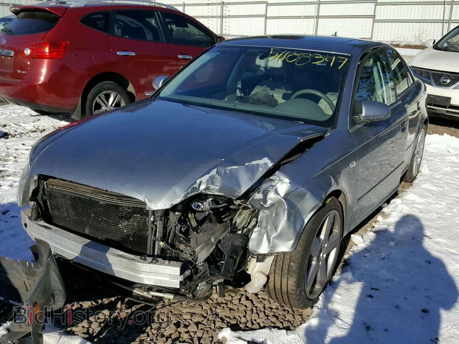 2008 AUDI A4 - VIN: WAUDH78E68A091975 - Фото 2