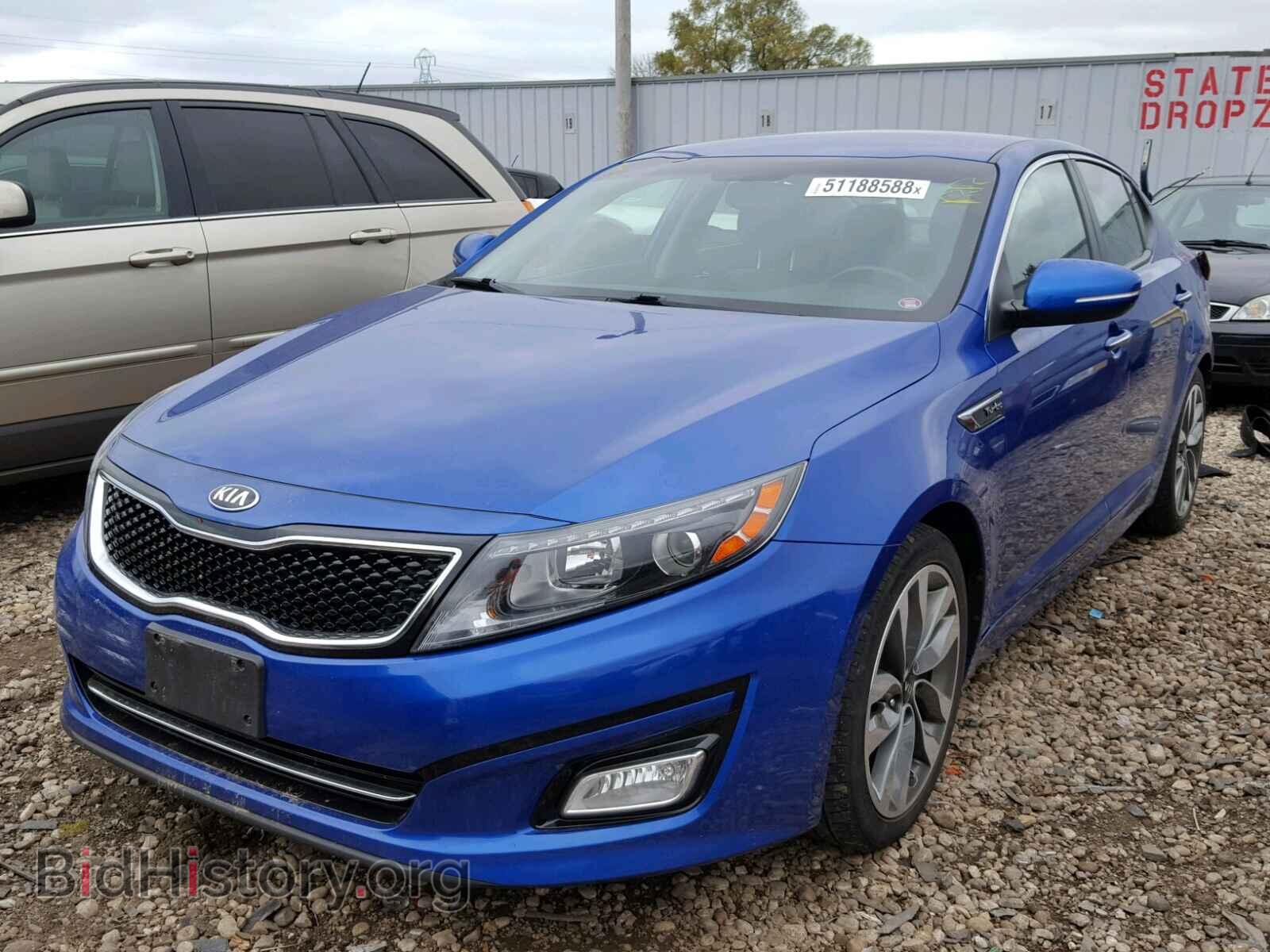 2014 KIA OPTIMA - VIN: 5XXGR4A63EG263524 - Фото 2