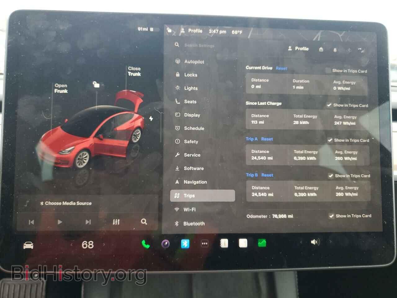 2022 TESLA MODEL 3 - VIN: 5YJ3E1EA8NF288753 - Photo 9