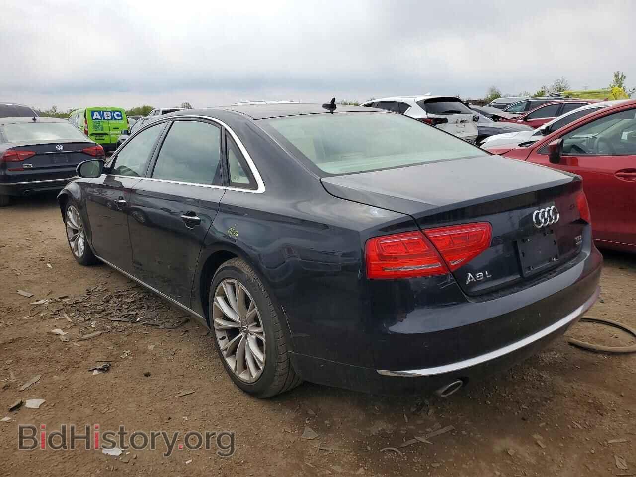 2014 AUDI A8 - VIN: WAURMAFD4EN001557 - Фото 2