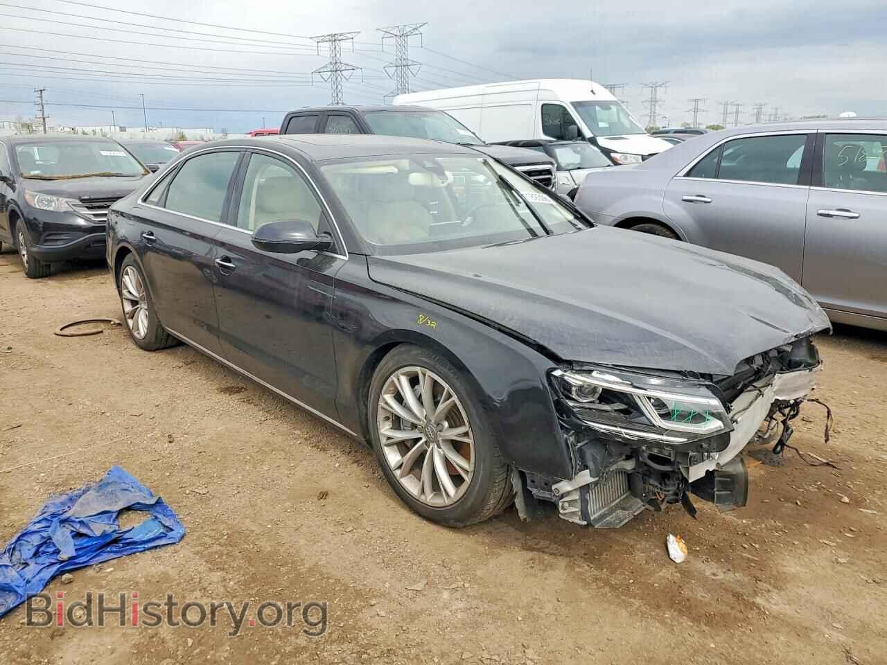 2014 AUDI A8 - VIN: WAURMAFD4EN001557 - Фото 4