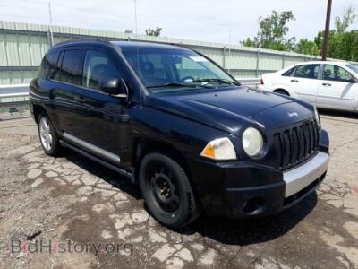 2007 Jeep COMPASS Compass LI, black — VIN 1J8FF57W77D346185, Copart