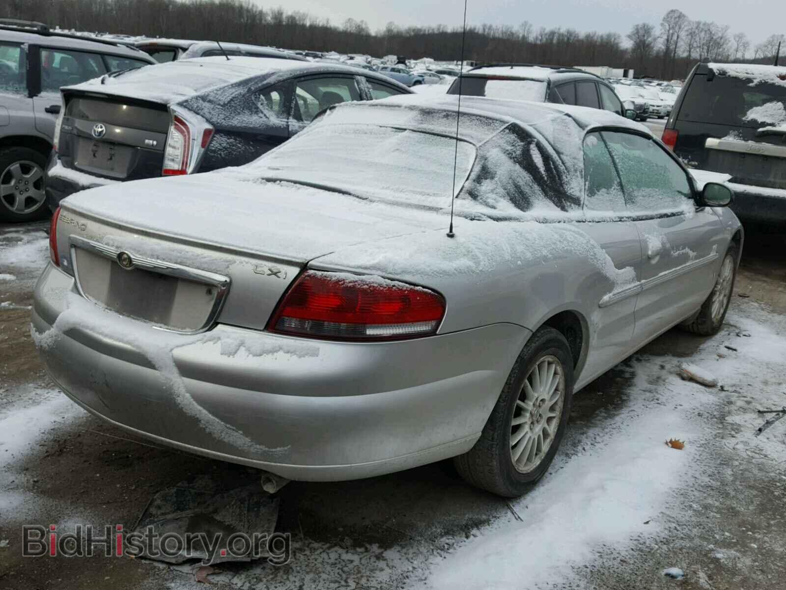 2004 CHRYSLER SEBRING - VIN: 1C3EL55R14N128410 - Фото 4