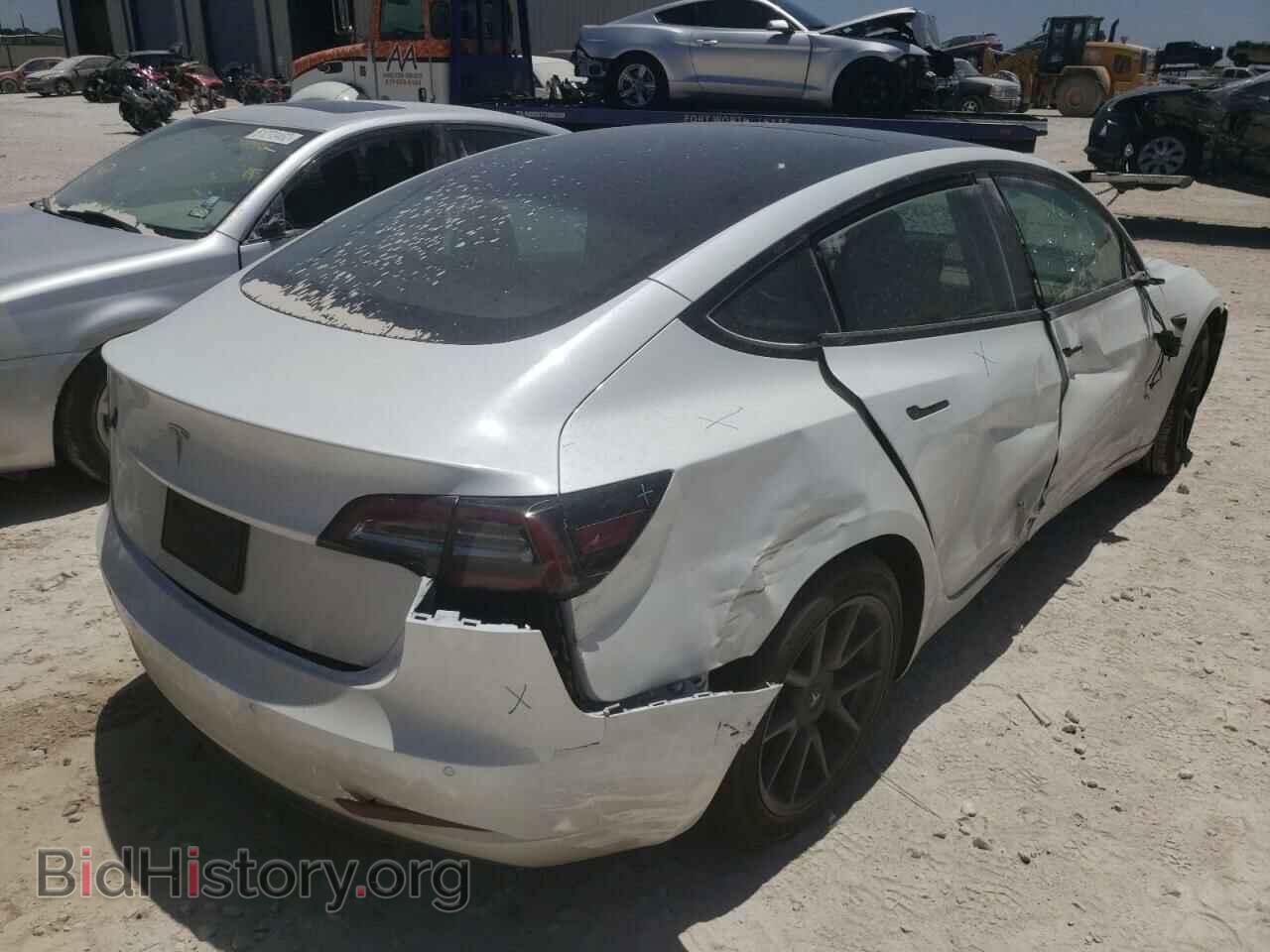 2021 TESLA MODEL 3 - VIN: 5YJ3E1EA4MF866622 - Фото 4