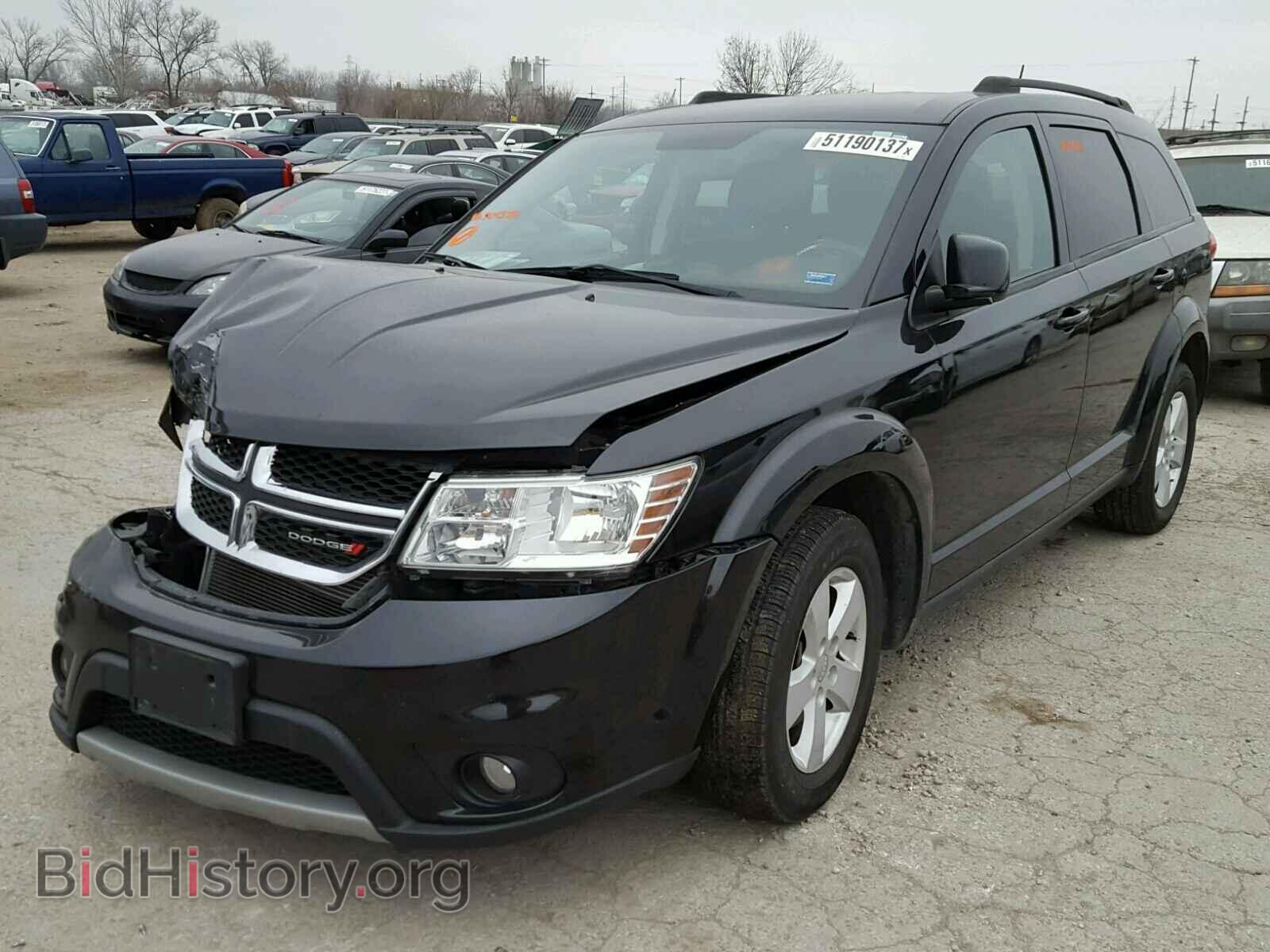 2012 DODGE JOURNEY - VIN: 3C4PDCBG2CT304372 - Фото 2