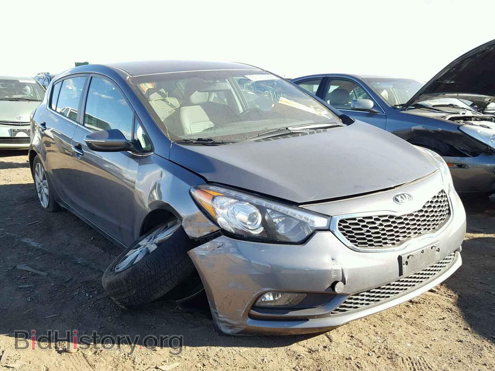 Фотография KNAFX5A82F5418592 - KIA FORTE 2015