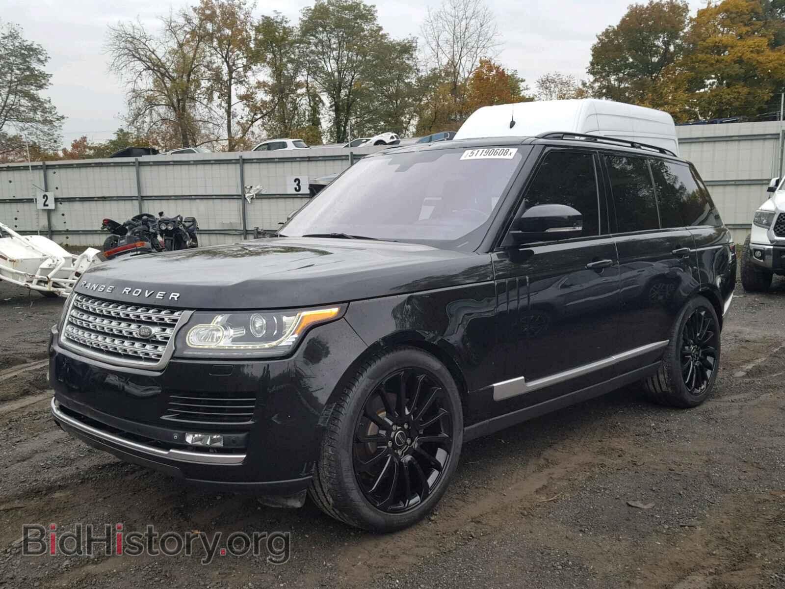 2014 LAND ROVER RANGE ROVE - VIN: SALGS2WF5EA152382 - Фото 2